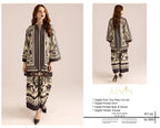 BRAND : AZMIN Premium Lawn 2 Piece Unstiched For Women Black