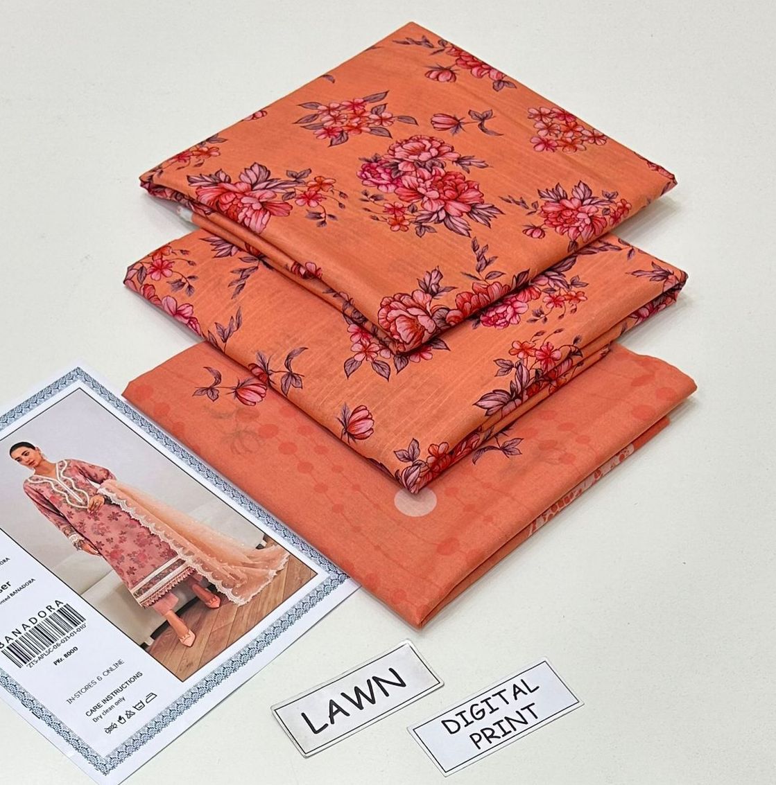 Bin Saeed & Beechtree Brand Lawn 3 Piece Unstiched For Women Summer Season