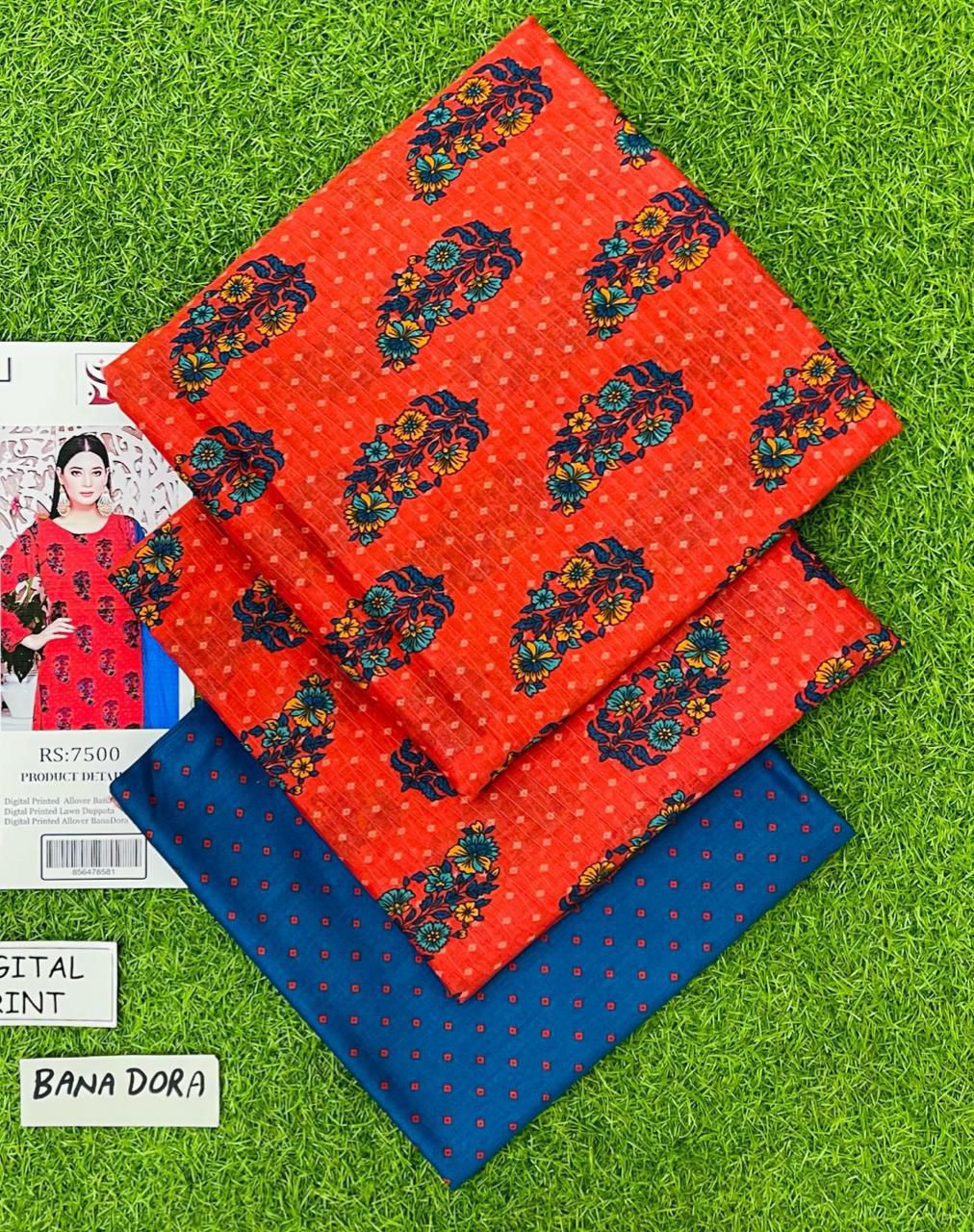 Bin Saeed & Beechtree Brand Lawn 3 Piece Unstiched For Women Summer Season