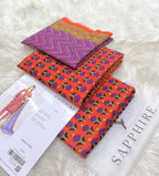 Sapphire Lawn 3 Piece Unstiched  With Digital Printed Duppata
