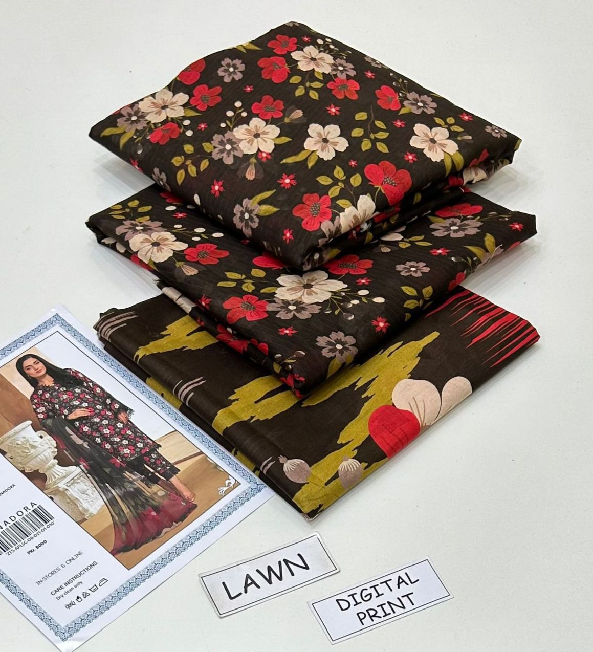 Bin Saeed & Beechtree Brand Lawn 3 Piece Unstiched For Women Summer Season