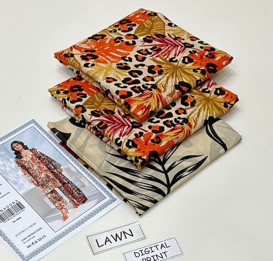 Bin Saeed & Beechtree Brand Lawn 3 Piece Unstiched For Women Summer Season