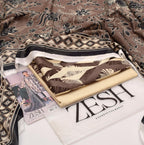 ZESH Brand Lawn Unstiched 3 Piece   Voil Lawn Printed Duppata